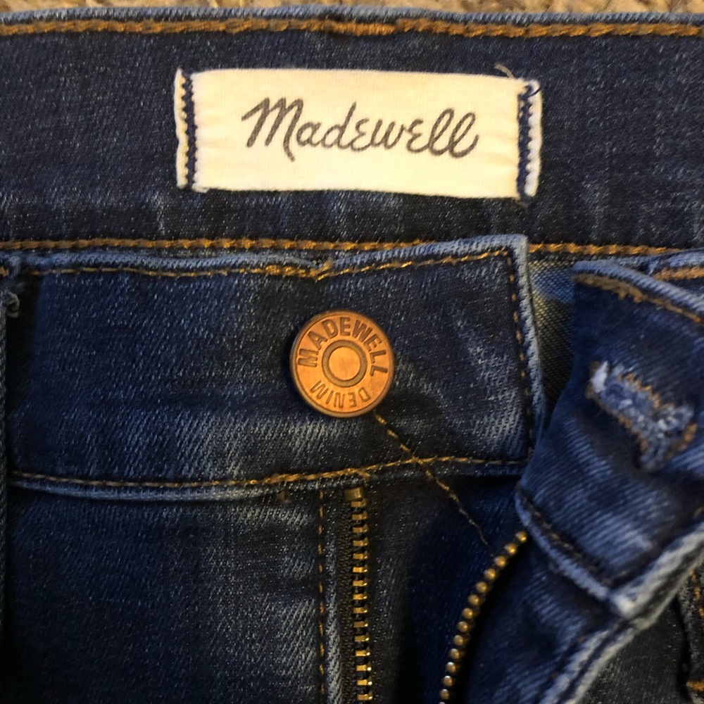 Madewell size 30 10’ high rise skinny